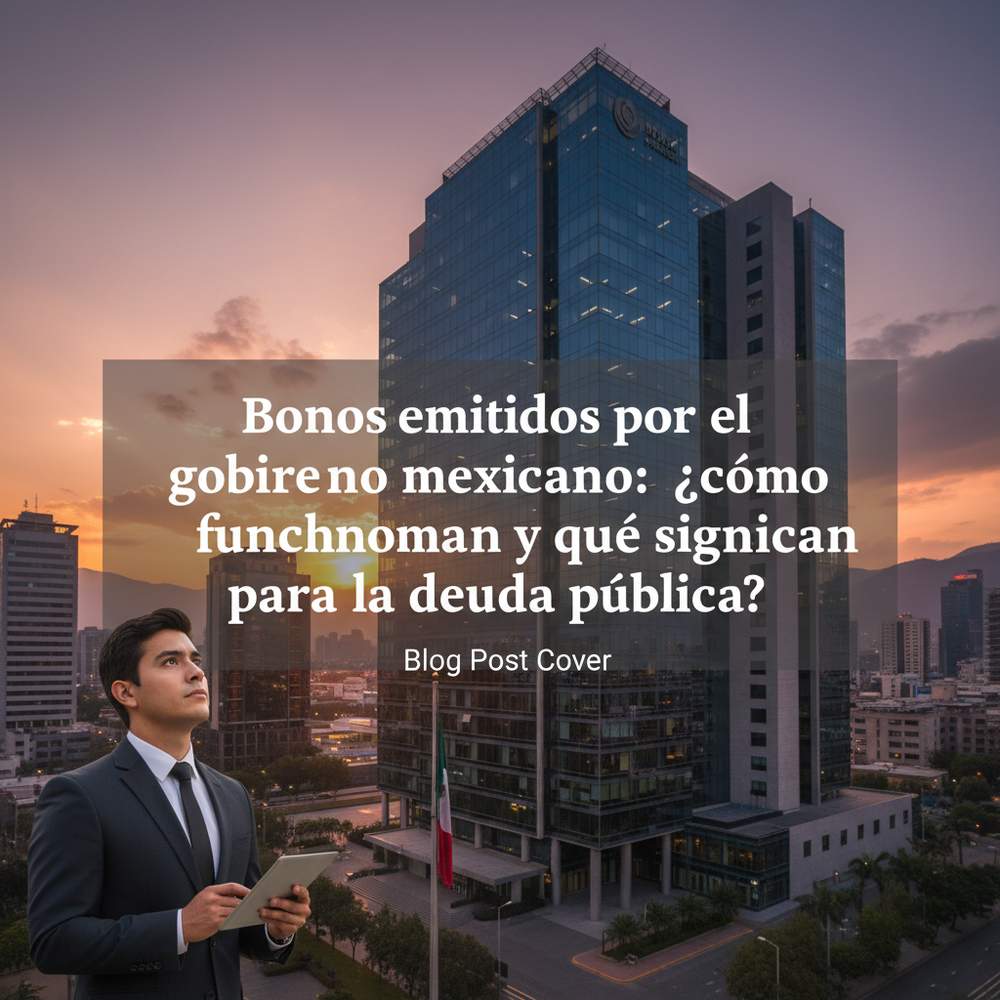 Bonos emitidos por el gobierno mexicano: ¿cómo funcionan y qué significan para la deuda pública?
