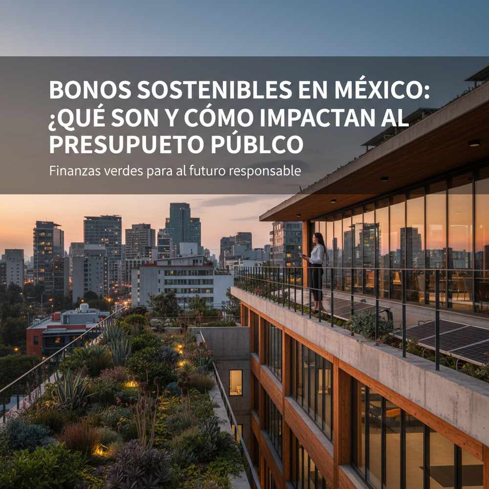 Bonos sostenibles en México: ¿qué son y cómo impactan al presupuesto público?