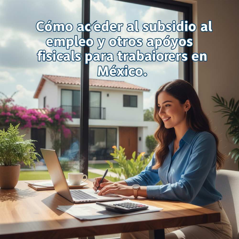 Cómo acceder al subsidio al empleo y otros apoyos fiscales para trabajadores en México