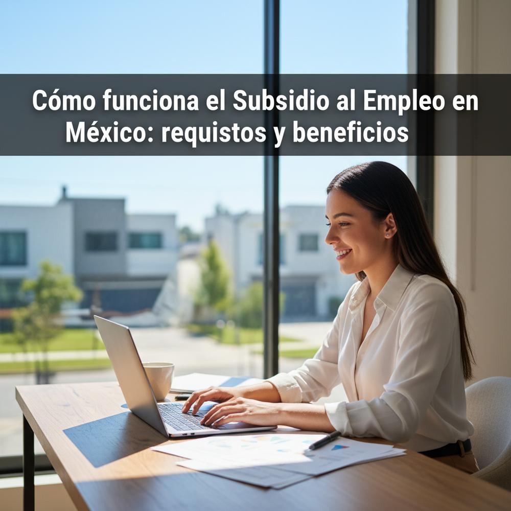 Cómo funciona el Subsidio al Empleo en México: requisitos y beneficios