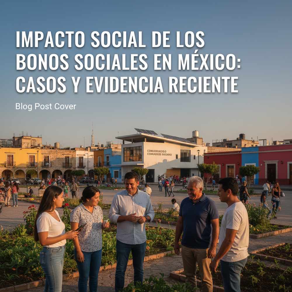Impacto social de los bonos sociales en México: casos y evidencia reciente