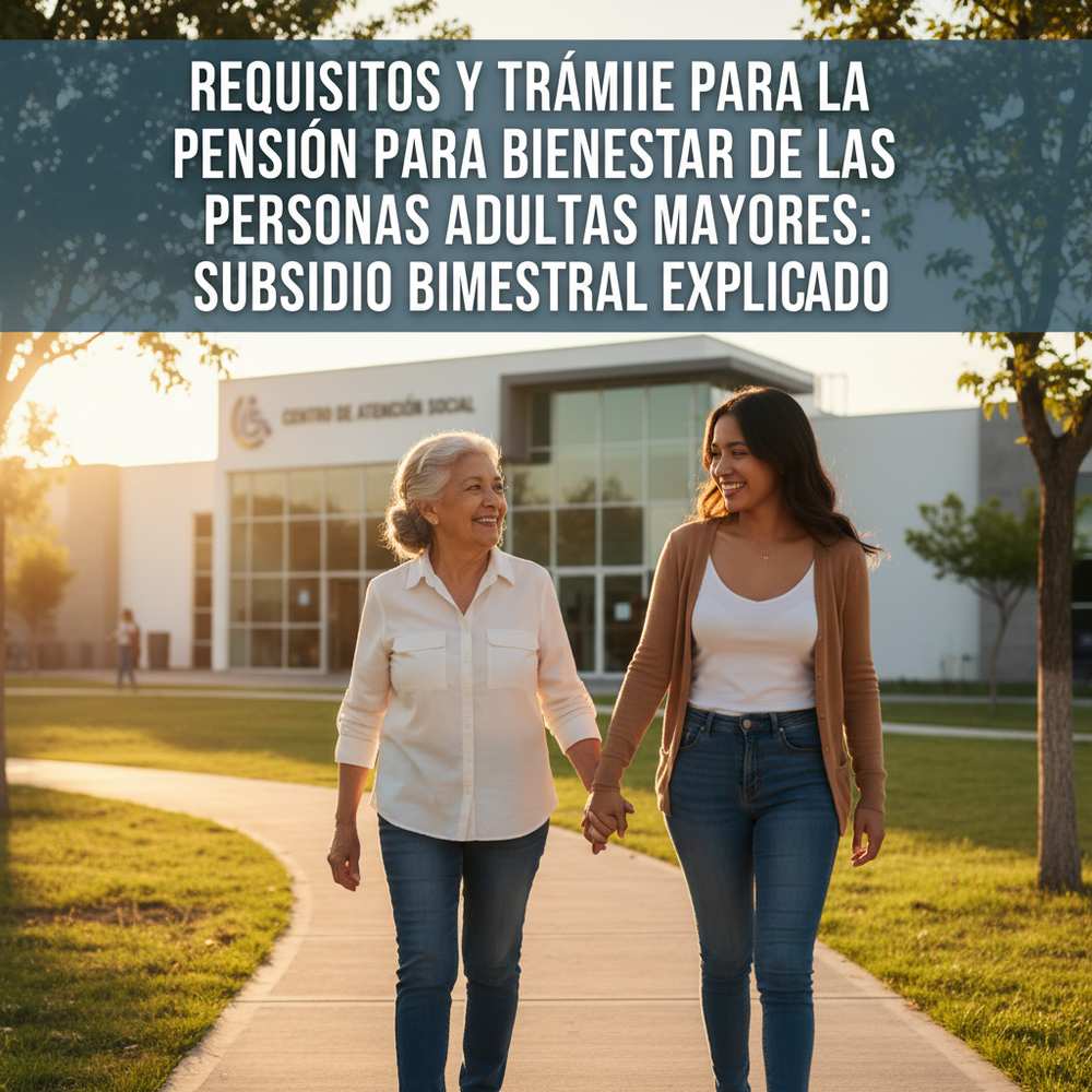 Requisitos y trámite para la Pensión para el Bienestar de las Personas Adultas Mayores: subsidio bimestral explicado
